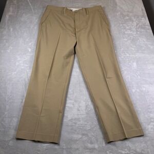FootJoy Mens Performance Golf Pants Khaki Tan Stretch Straight Leg 38x30 FJ*